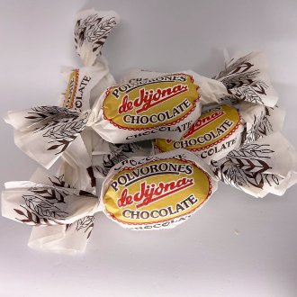 Polvorones de chocolate (caja 500 gr.)