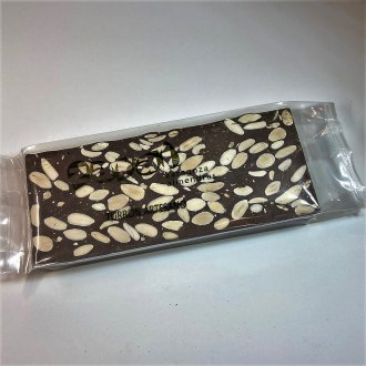 Turrón de chocolate con almendras CHOCOLATE CON LECHE O PURO