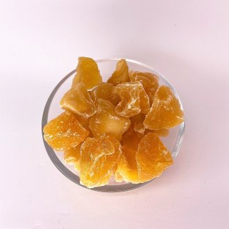 Manzana deshidratada azucarada, bolsa de 500 gr.