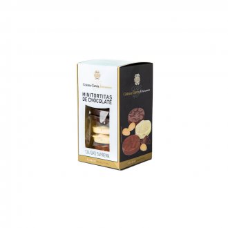 Minitortitas de chocolate y almendras 